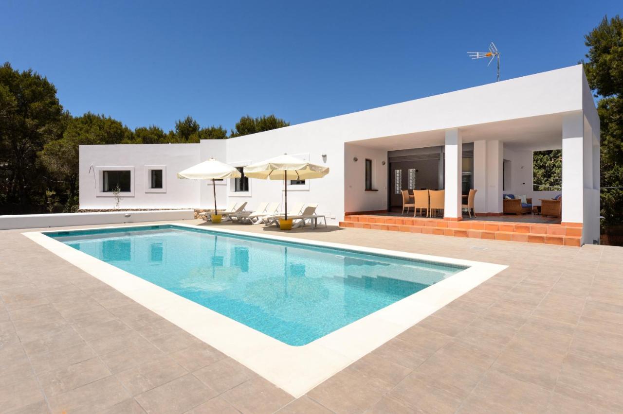 New Villa With Pool 19 Mins From Ibiza Town Cana Clara Santa Eulária des Riu Exterior foto